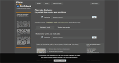 Desktop Screenshot of place-des-encheres.com